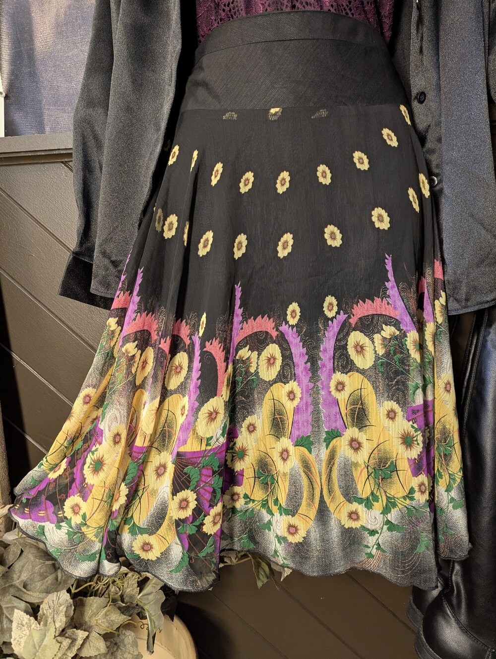 Puddin Jeans Skirt. M/L